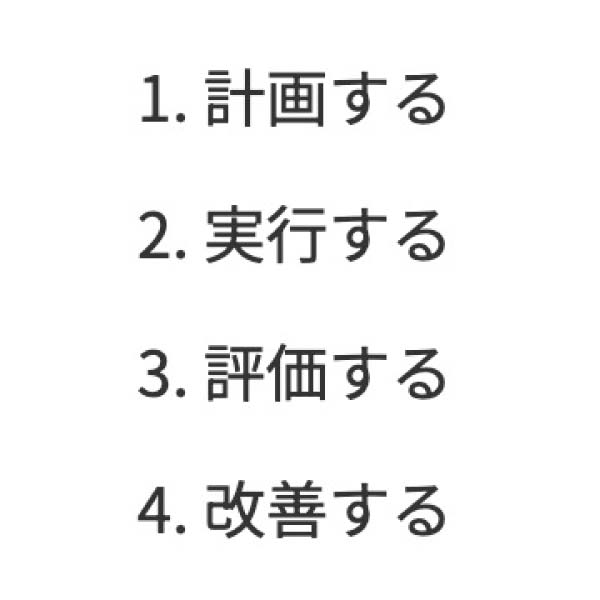 【AFFINGER6】リストブロック：デフォルトスタイル(ol)